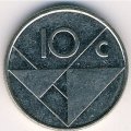 Аруба 10 центов 1996 год