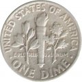 США 1 дайм (10 центов) 1952 год - Франклин Рузвельт (без отметки МД)