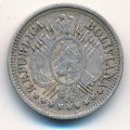Боливия 10 сентаво 1885 год