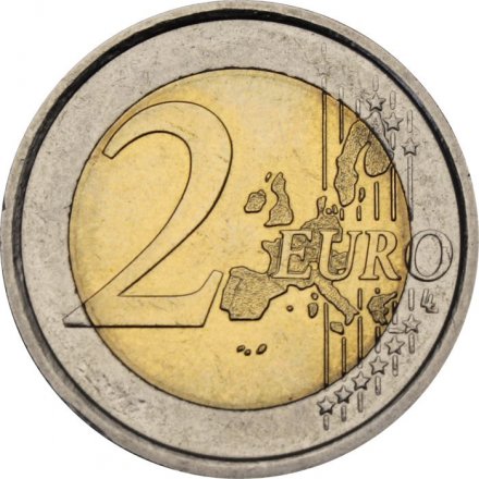 Сан-Марино 2 евро 2007 год - Дворец Правительства