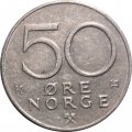 Норвегия 50 эре 1982 год
