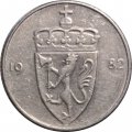 Норвегия 50 эре 1982 год