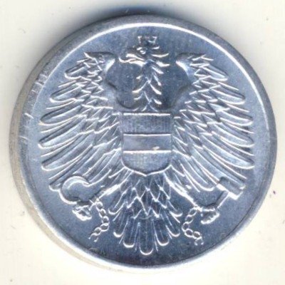 Австрия 2 гроша 1973 год