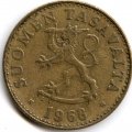 Финляндия 50 пенни 1968 год