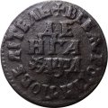Денга 1704 год (Повелитель) Пётр I (1699 - 1725) - VF+