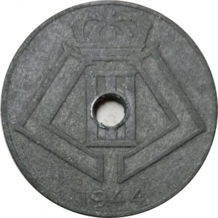 Бельгия 10 сантимов 1944 год (BELGIE-BELGIQUE)