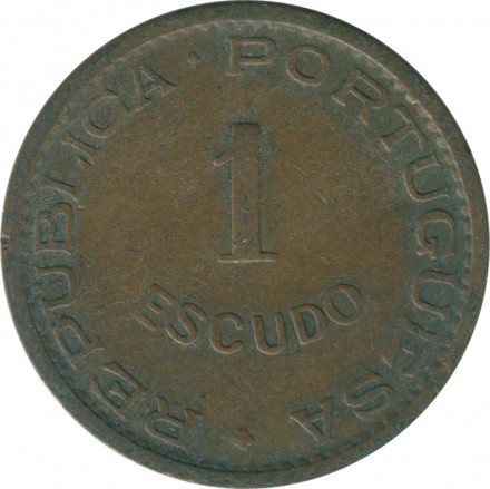 Мозамбик 1 эскудо 1963 год