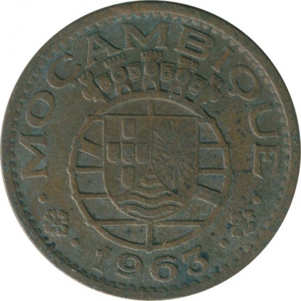 Мозамбик 1 эскудо 1963 год