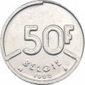 Бельгия 50 франков 1988 год BELGIE