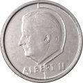 Бельгия 1 франк 1996 год BELGIE