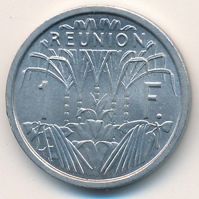 Реюньон 1 франк 1969 год