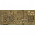 Сувенирная банкнота Австралия 50 долларов (золотые) - UNC