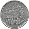Бразилия 10 крузадо 1987 год