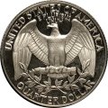 США 25 центов (1/4 доллара) 1981 год - Джордж Вашингтон (S)