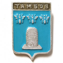 Значок Тамбов. Герб. Серия "Квадраты"