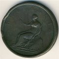 Великобритания 1 пенни 1806 год