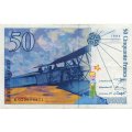 Франция 50 франков 1994 год - Сент-Экзюпери - VF