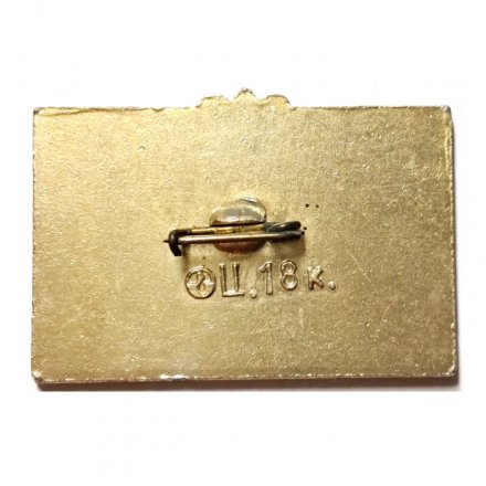 Значок Дружба городов. Ленинград - Turku (синий)