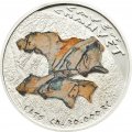Ниуэ 1 доллар 2011 год - Наскальные рисунки. Кошки