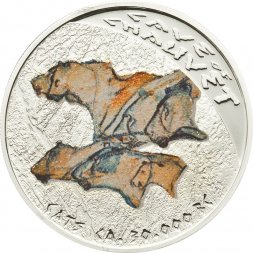 Ниуэ 1 доллар 2011 год - Наскальные рисунки. Кошки