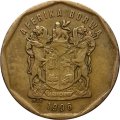 ЮАР 20 центов 1996 год - Королевская протея