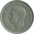 Великобритания 2 шиллинга (1 флорин) 1954 год - Роза Тюдоров