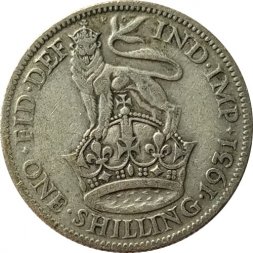 Великобритания 1 шиллинг 1931 год