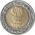 Сан-Марино 500 лир 1995 год - 50 лет ФАО