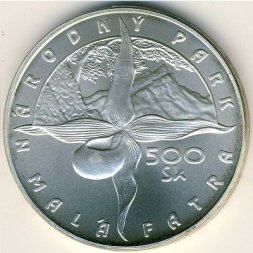 Словакия 500 крон 2001 год