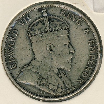 Гонконг 50 центов 1905 год