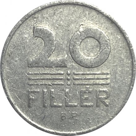 Венгрия 20 филлеров 1964 год