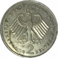 ФРГ 2 марки 1977 год - Теодор Хойс (F)