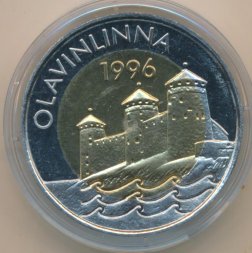 Финляндия 5 евро 1996 год - Олафсборг
