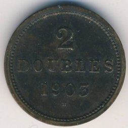 Гернси 2 дубля 1903 год