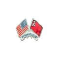 Значок Дружба США - СССР. Friendship