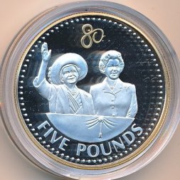 Гернси 5 фунтов 2006 год