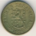 Финляндия 20 марок 1959 год