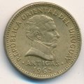 Уругвай 1 песо 1965 год - Хосе Артигас