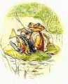 Гибралтар 1 крона 1993 год - 100 лет созданию Кролика Питера. Мистер Джереми Фишер.