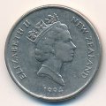 Новая Зеландия 5 центов 1994 год - Гаттерия (туатара)