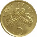 Сингапур 5 центов 1993 год