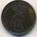 Дания 2 эре 1886 год