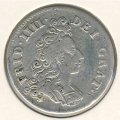 Дания 8 скиллингов 1704 год