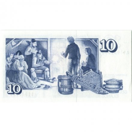 Исландия 10 крон 1961 год - Арнгримюр Йоунссон UNC