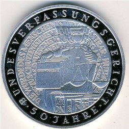 ФРГ 10 марок 2001 год