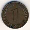 ФРГ 1 пфенниг 1948 год (J)