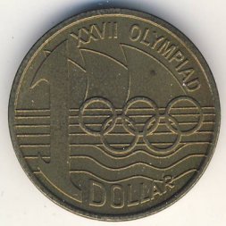 Австралия 1 доллар 2000 год