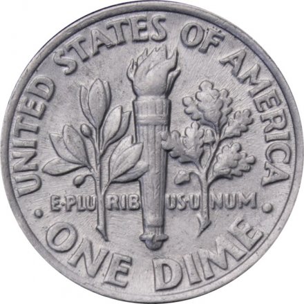 США 1 дайм (10 центов) 1998 год - Франклин Рузвельт (P)