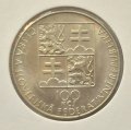 Чехословакия 100 крон 1990 год - 100 лет со дня рождения Богуслава Мартину