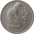 ФРГ 50 пфеннигов 1969 год (G)